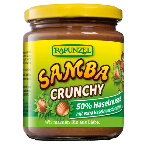 Samba Crunchy - Bio-Schokoriegel mit knusprigen Cerealien, 40g