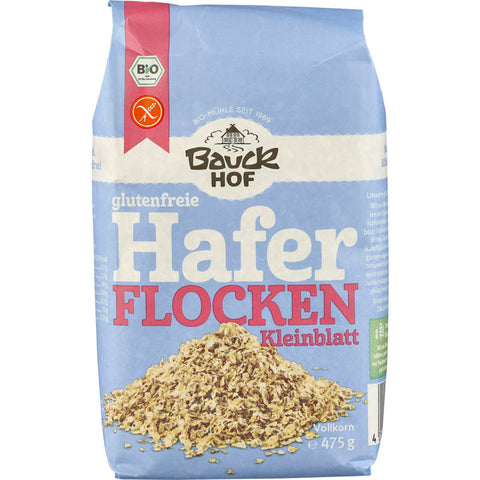 Packung glutenfreier Haferflocken Kleinblatt