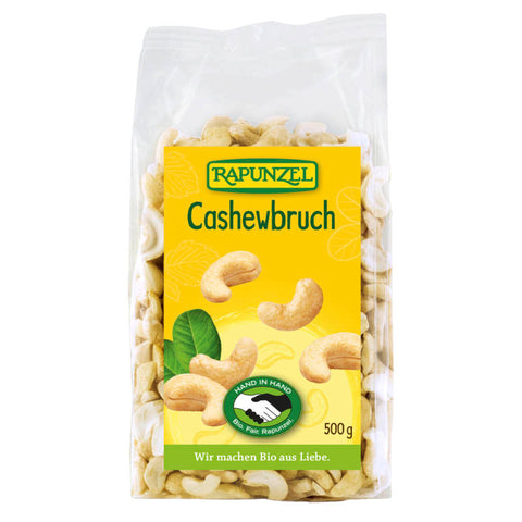 Cashewbruch in einer Schale – hochwertige, knackige Cashewkerne in kleinen Stücken, ideal zum Kochen, Backen oder als gesunder Snack.