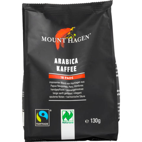 Packung mit 18 Kaffee Pads, jeweils 7g, für aromatischen Kaffeegenuss