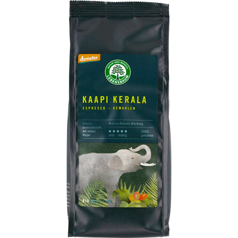 Verpackung von Kaapi Kerala Espresso, gemahlener Kaffee