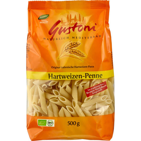 Packung Hartweizen-Penne-Nudeln