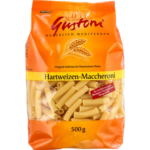 Packung Hartweizen-Maccheroni-Nudeln