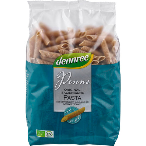 Packung Dinkel-Vollkorn-Penne-Nudeln