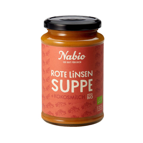 Rote Linsen Cremesuppe