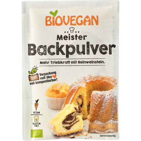 Meister Backpulver 3x17g Packung – Hochwertiges Backtriebmittel für perfekte Backergebnisse, ideal für Kuchen, Gebäck und mehr.