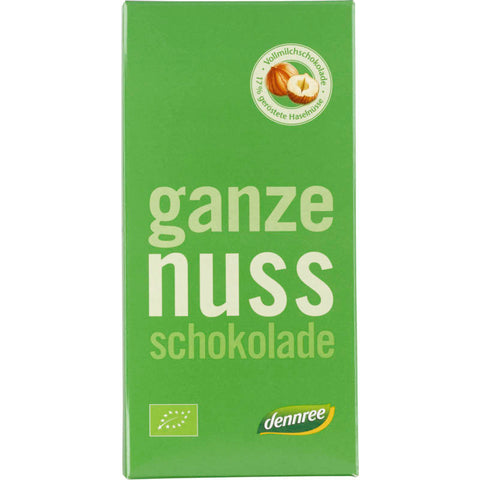 Vollmilch mit ganzen Haselnüssen