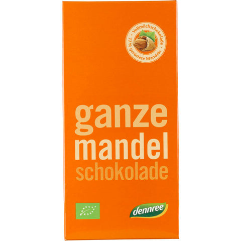 Vollmilch mit ganzen Mandeln