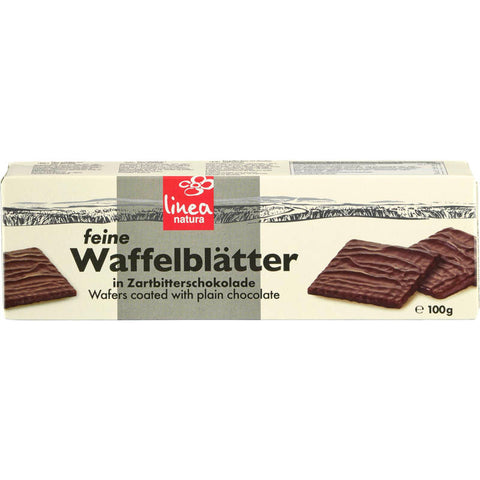 Waffelblätter Zartbitter