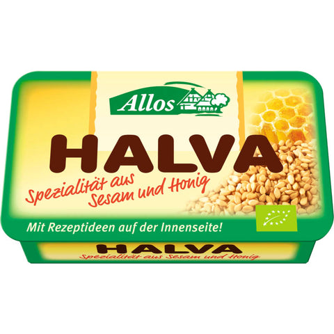 Halva Honigspezialität in einer eleganten Verpackung, die die traditionelle Süßigkeit aus Sesam und Honig zeigt. Perfekt für Liebhaber von authentischen und natürlichen Leckereien.