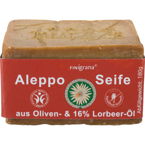 Aleppo Seife Oliven- & 16% Lorbeer-Öl