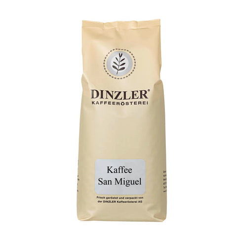 Packung Kaffee San Miguel Organic ganze Bohnen